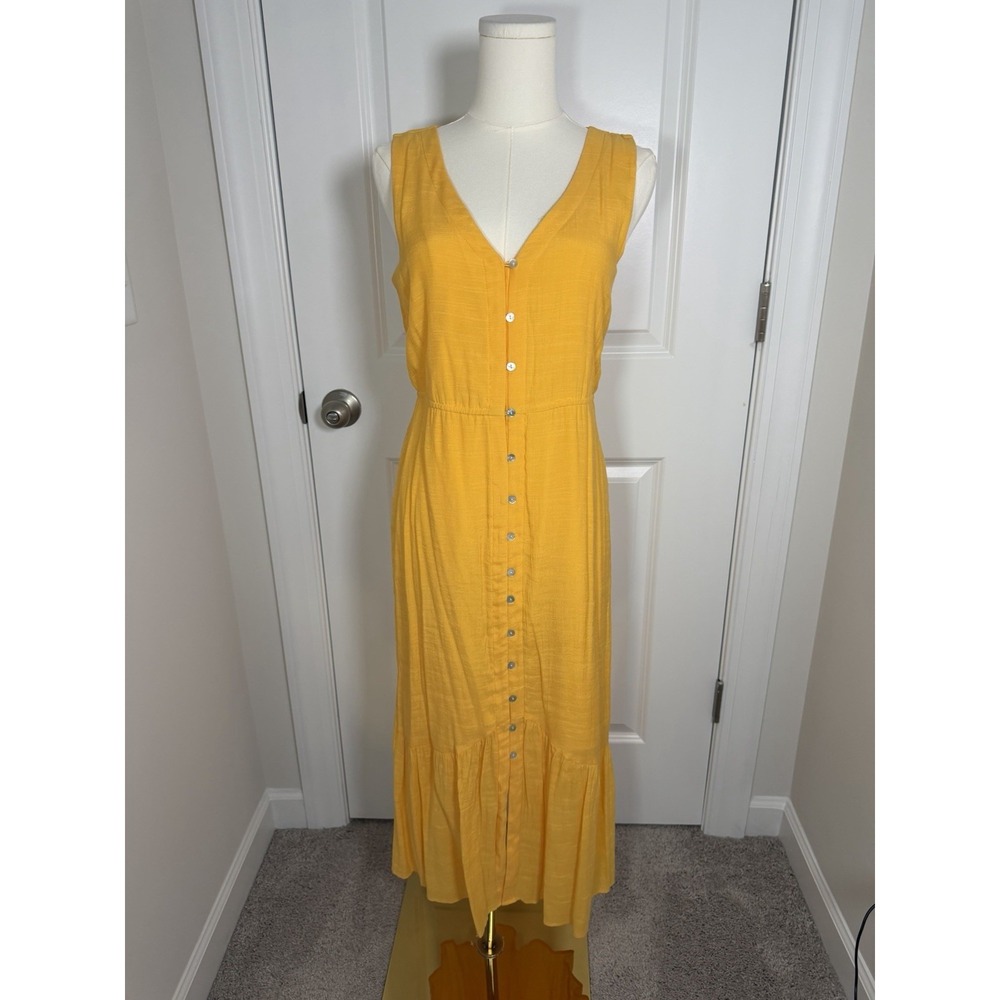 Nanette Lepore Women's Sleeveless Maxi Sleeveless Dress Sz 6 Boho‎ Cottage Vaca